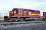 DM&IR ISO 9002 is waiting in the yard at Steelton, Minnesota. April 16, 2000. 